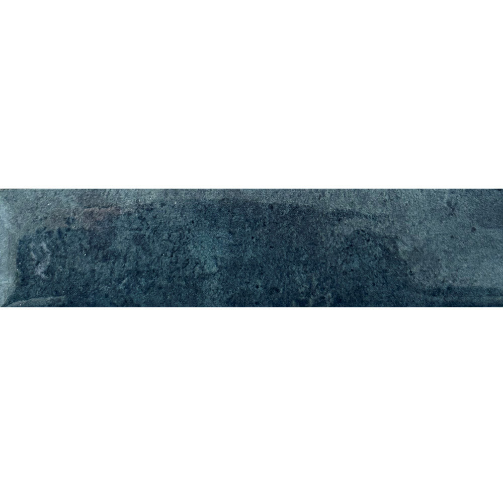 Lazio 2"x8" Deep Blue Porcelain Glossy Tile