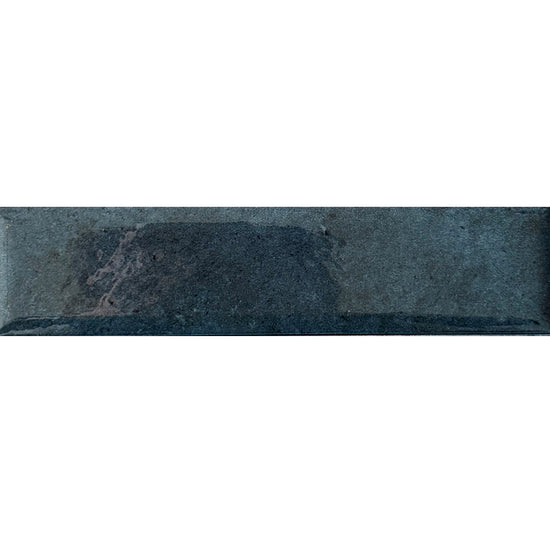 Lazio 2"x8" Deep Blue Porcelain Glossy Tile