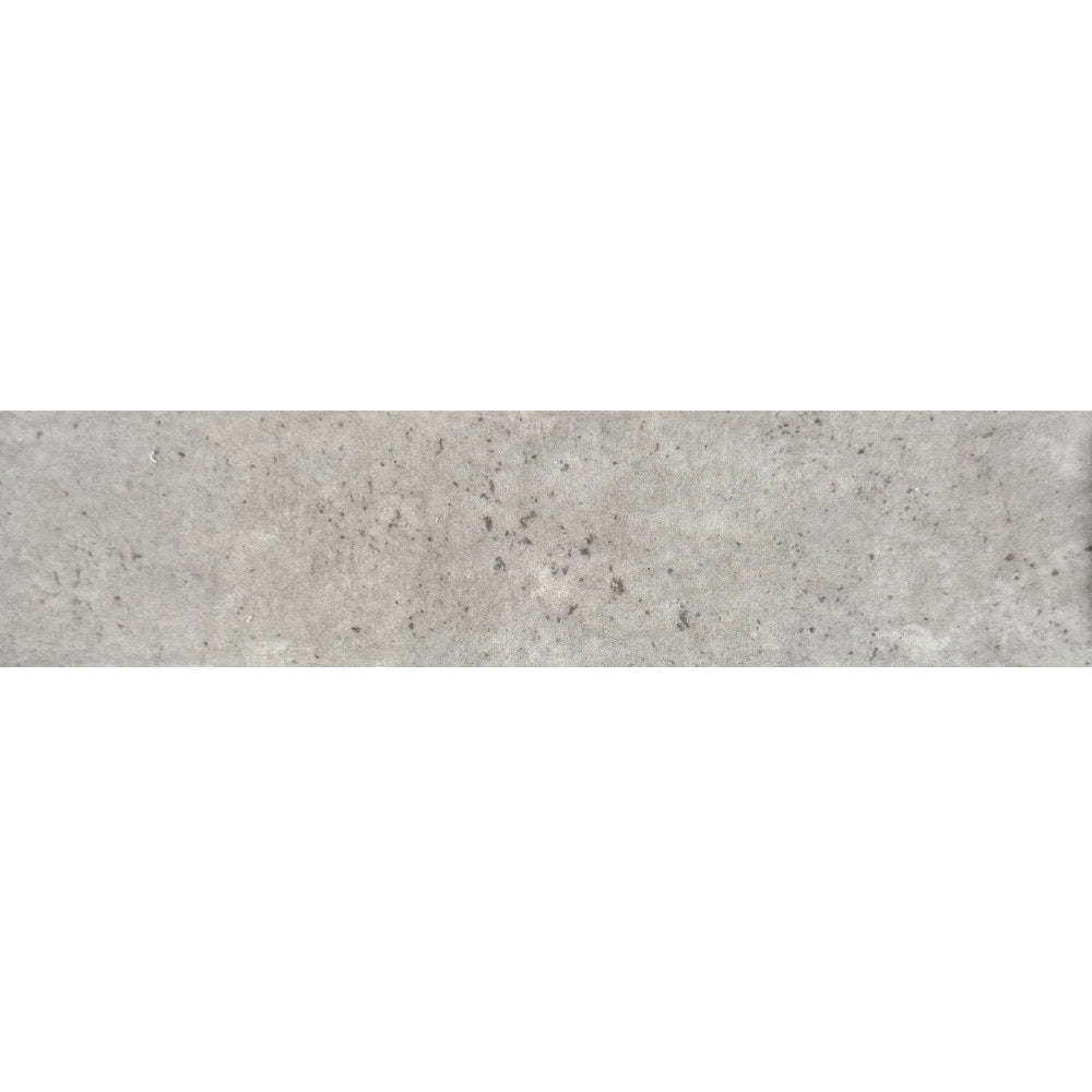 Lazio 2"x8" Grey Porcelain Glossy Tile