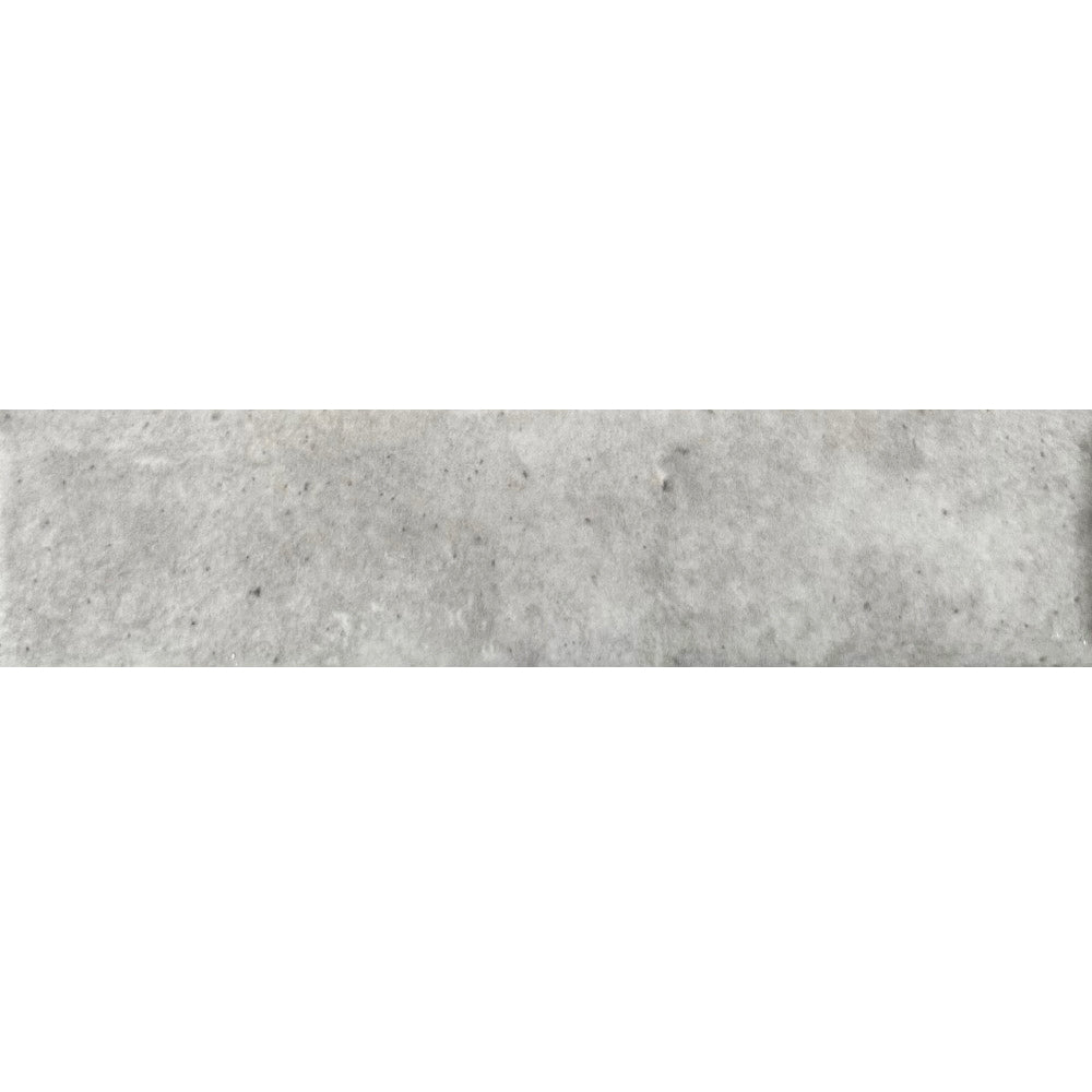 Lazio 2"x8" Grey Porcelain Glossy Tile