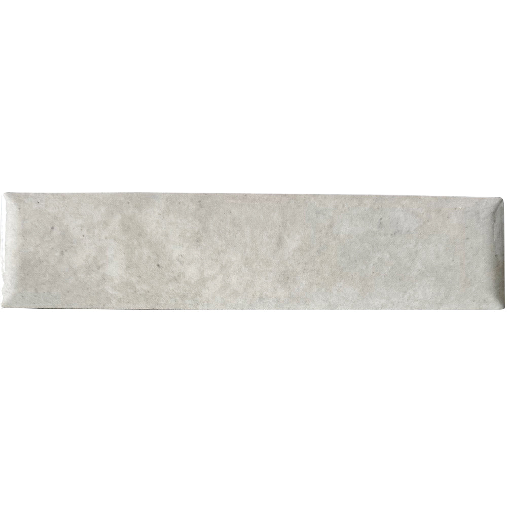 Lazio 2"x8" Grey Porcelain Glossy Tile