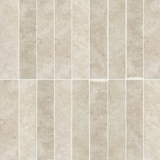 Lazio 2"x8" Sand Porcelain Glossy Tile