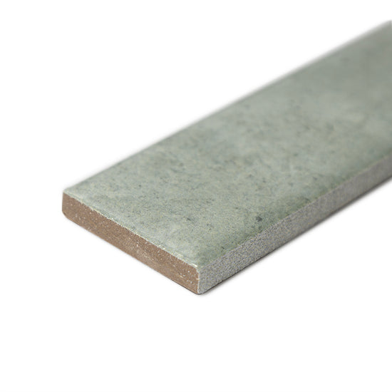 Lazio 2"x8" Sage Porcelain Glossy Tile