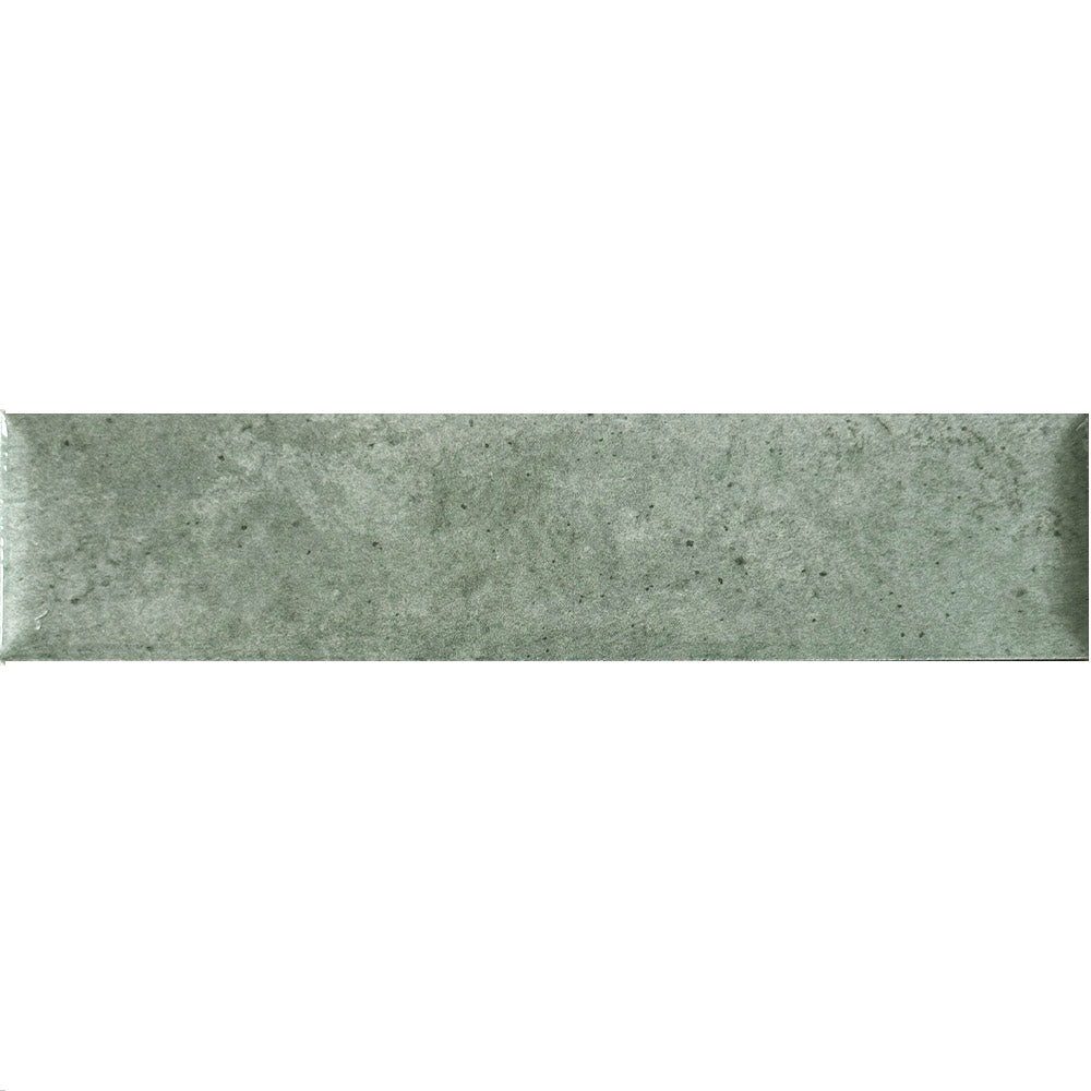 Lazio 2"x8" Sage Porcelain Glossy Tile