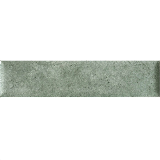 Lazio 2"x8" Sage Porcelain Glossy Tile
