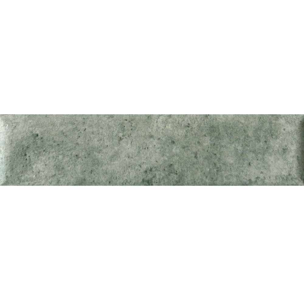 Lazio 2"x8" Sage Porcelain Glossy Tile