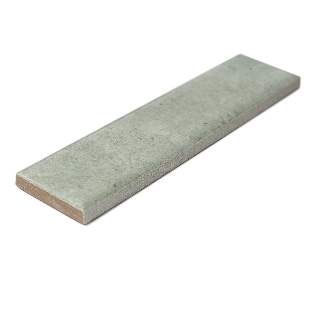 Lazio 2"x8" Sage Porcelain Glossy Tile