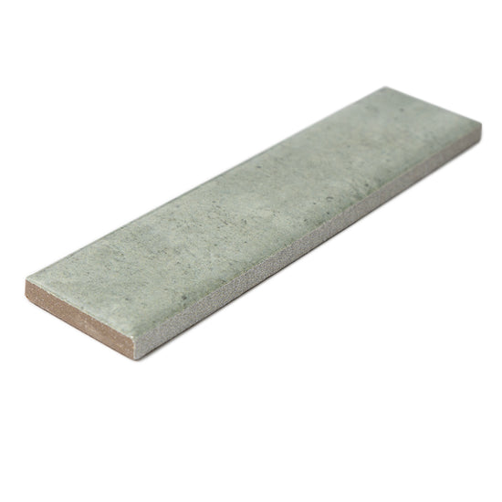 Lazio 2"x8" Sage Porcelain Glossy Tile