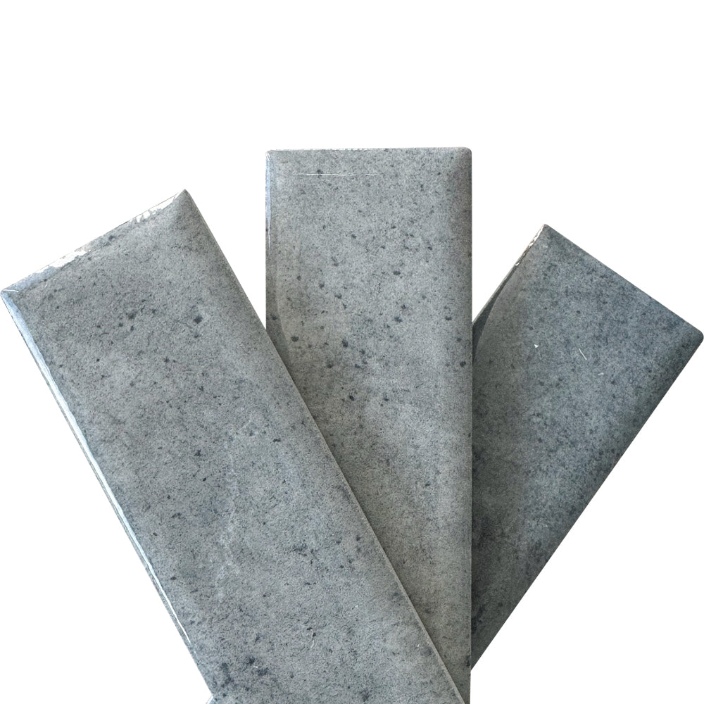 Lazio 2"x8" Sky Porcelain Glossy Tile