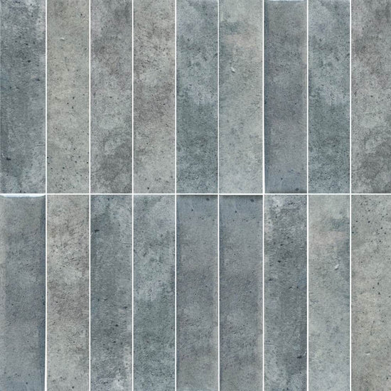 Lazio 2"x8" Sky Porcelain Glossy Tile