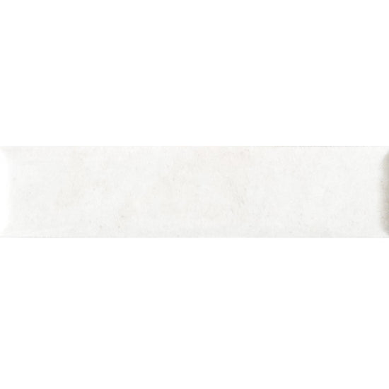 Lazio 2"x8" Snow Porcelain Glossy Tile