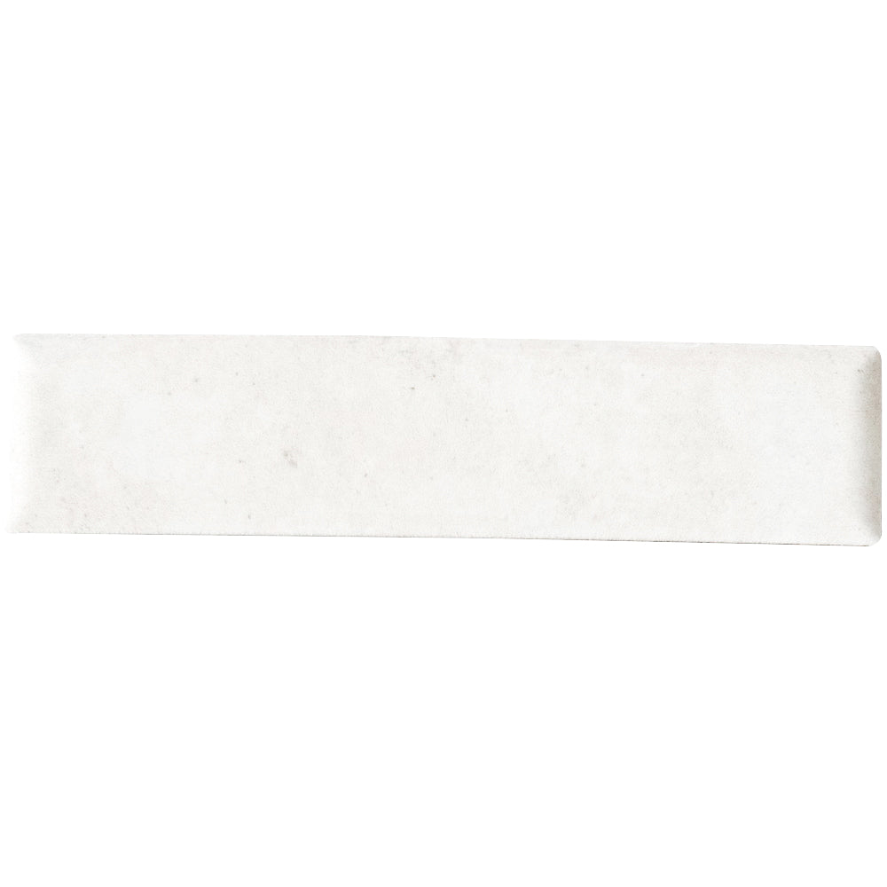 Lazio 2"x8" Snow Porcelain Glossy Tile