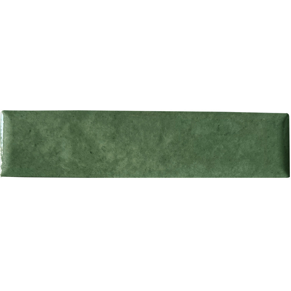 Lazio 2"x8" Verde Porcelain Glossy Tile