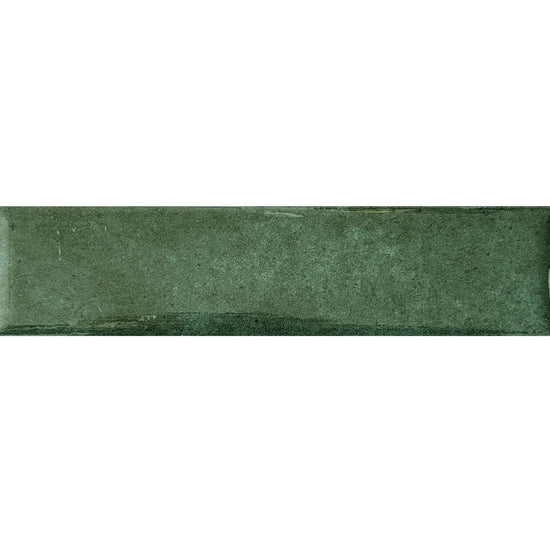 Lazio 2"x8" Verde Porcelain Glossy Tile