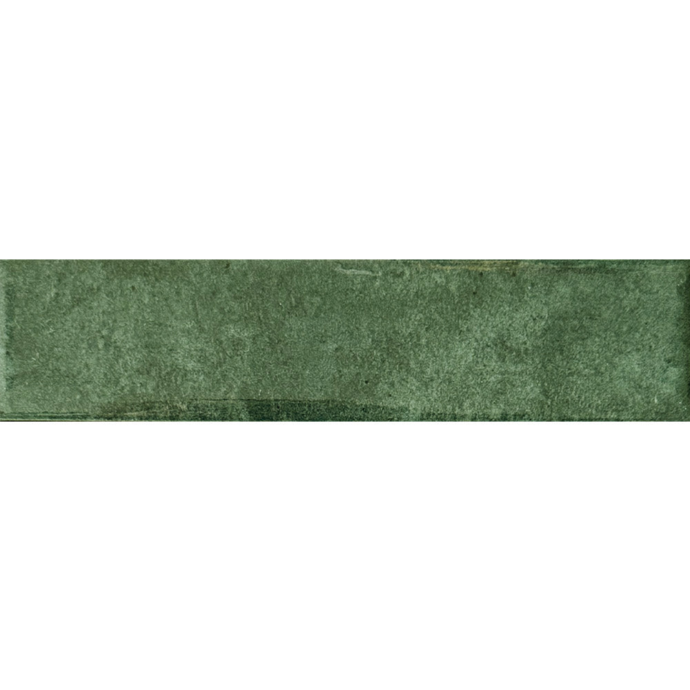 Lazio 2"x8" Verde Porcelain Glossy Tile