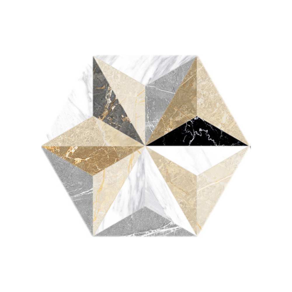 Osiris 8" x 9" Colors Porcelain Matte Tile