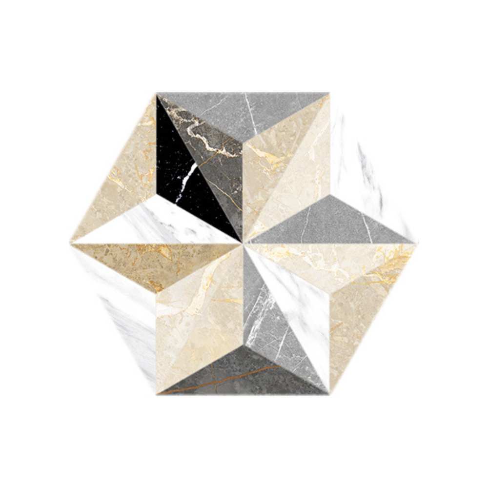 Osiris 8" x 9" Colors Porcelain Matte Tile