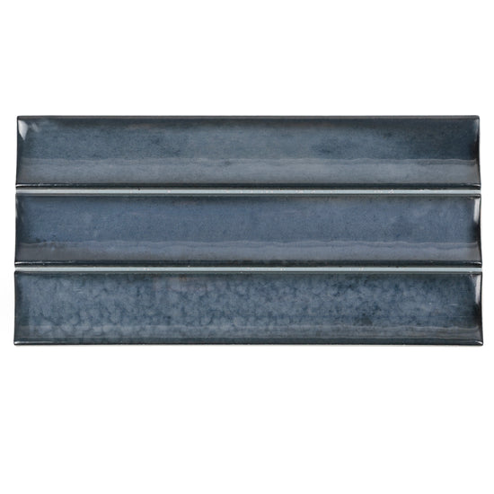 Sakura Fluted 4.5x9 Blue Night 6.86sf/cs