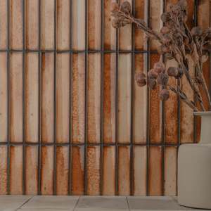 Sakura Fluted 4.5x9 Caramel 6.86sf/cs