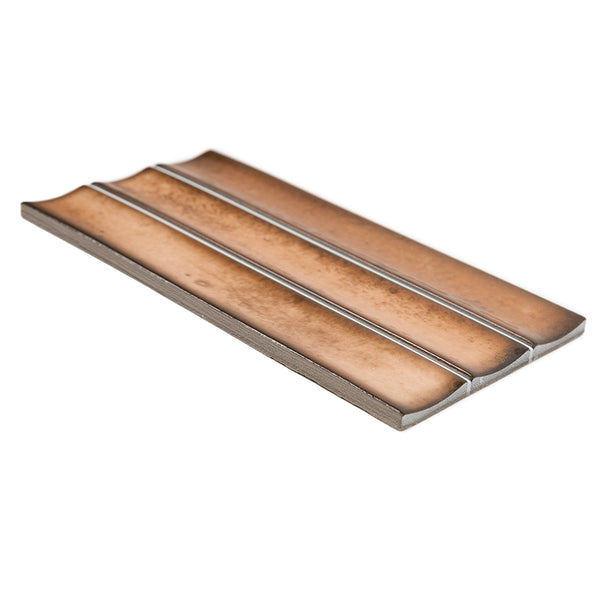 Sakura Fluted 4.5x9 Caramel 6.86sf/cs