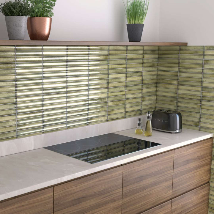 Sakura Fluted 4.5x9 Khaki 6.86sf/cs