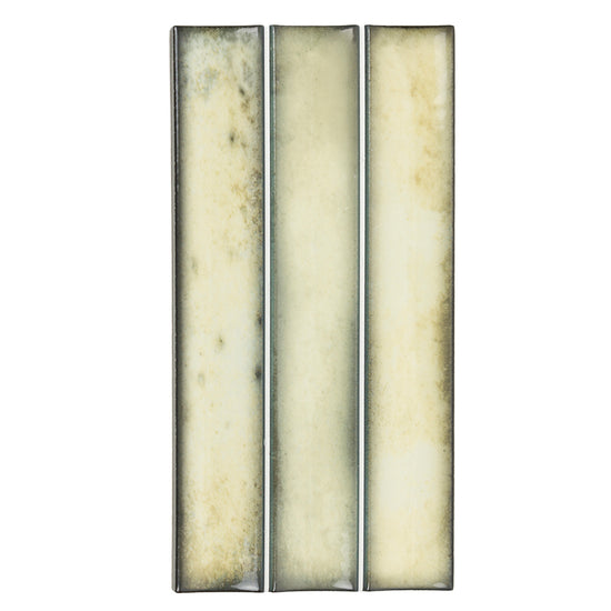 Sakura Fluted 4.5" x 9" Khaki Porcelain Glossy Tile