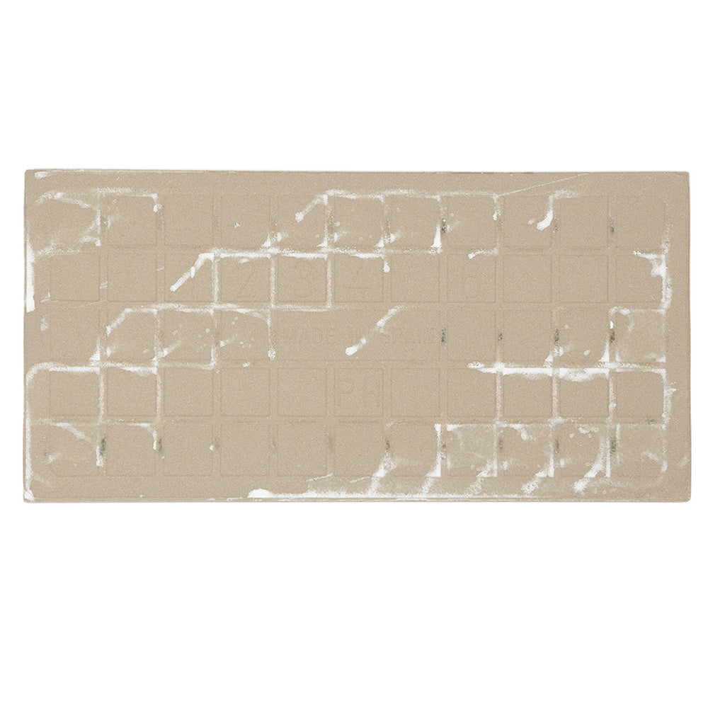 Sakura Fluted 4.5" x 9" Khaki Porcelain Glossy Tile