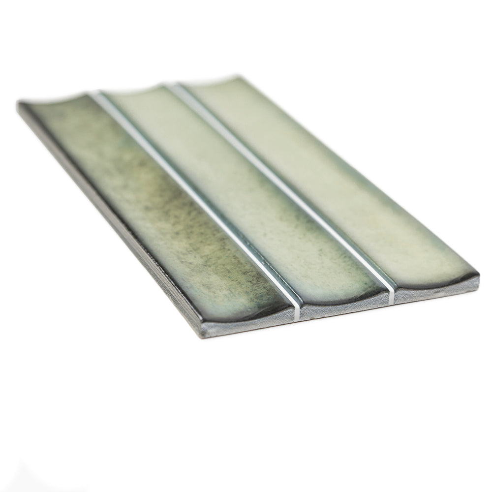 Sakura Fluted 4.5"x9" Porcelain Glossy Tile