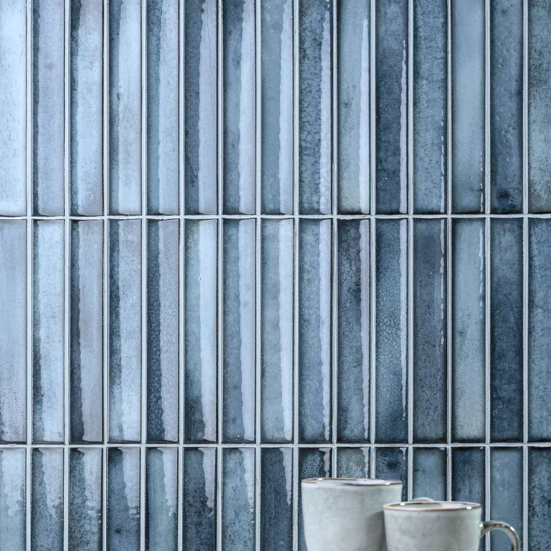 Sakura Fluted 4.5"x9" Porcelain Glossy Tile