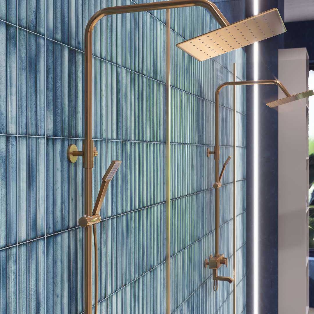 Sakura Fluted 4.5x9 Sea Blue 6.86sf/cs