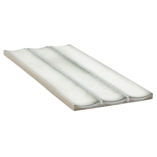 Sakura Fluted 4.5x9 Snow 6.86sf/cs