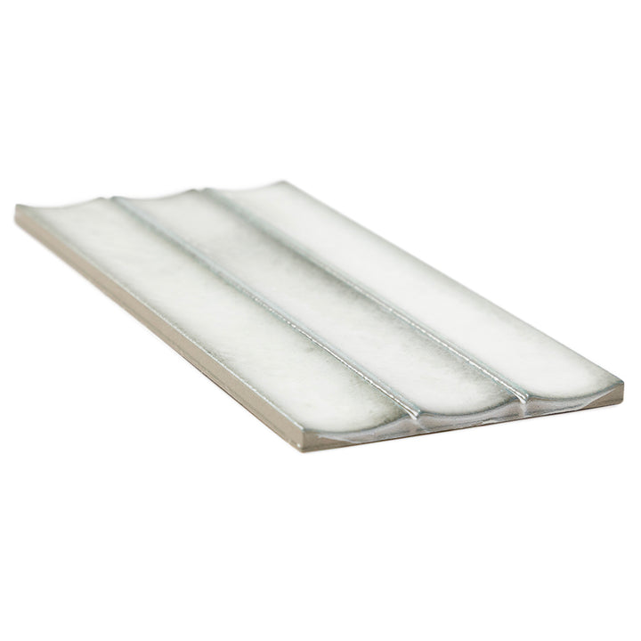 Sakura Fluted 4.5x9 Snow 6.86sf/cs