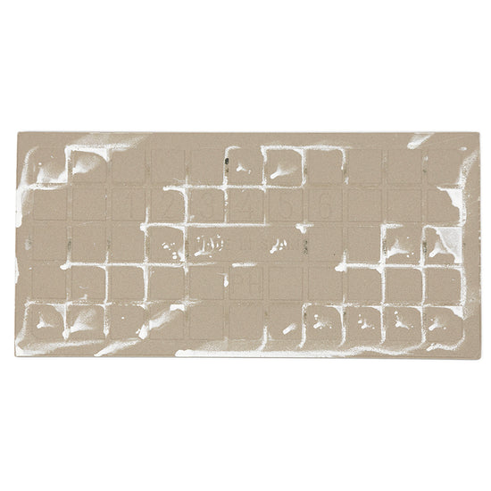 Sakura Fluted 4.5" x 9" Walnut Porcelain Glossy Tile