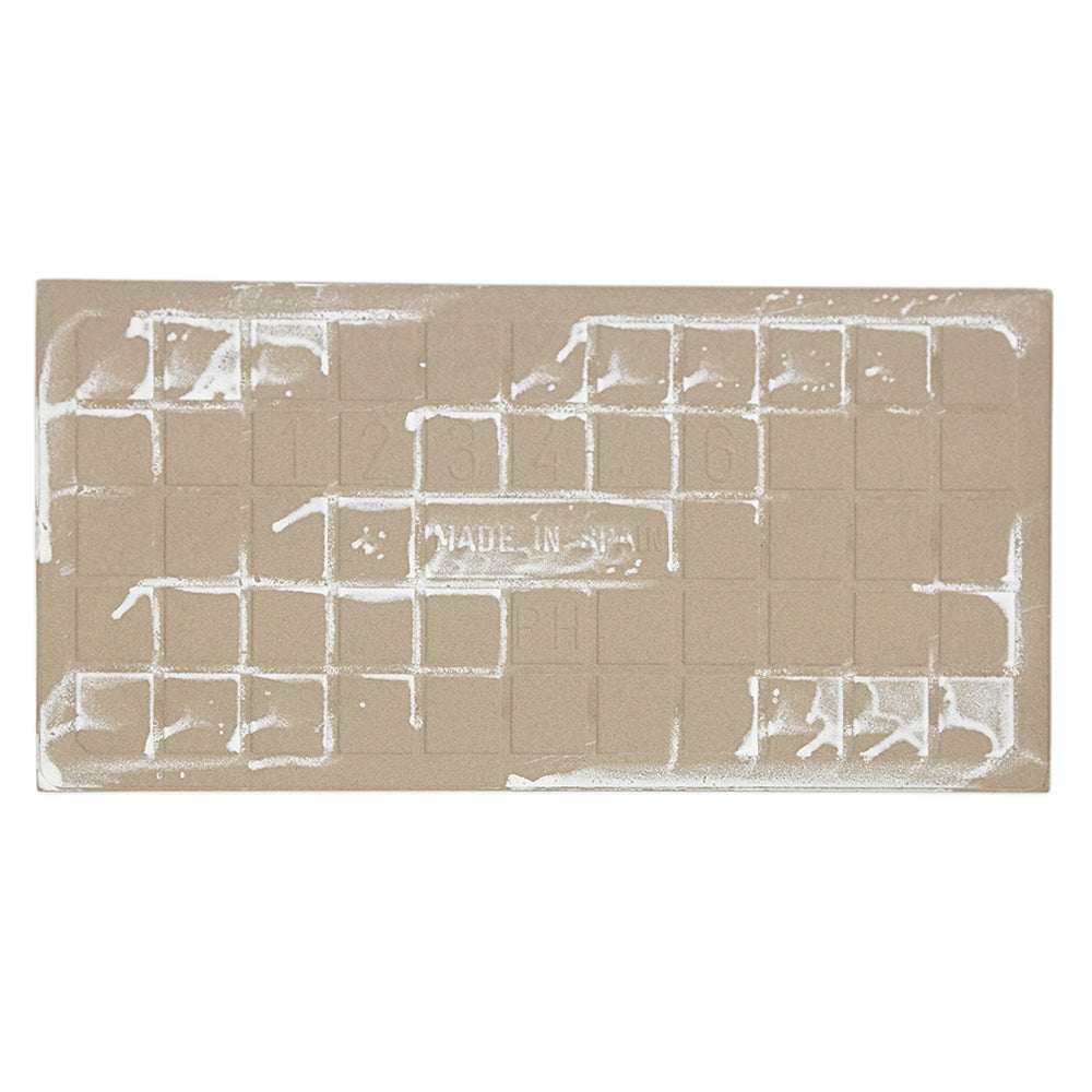 Sakura Fluted 4.5" x 9" Winter Blue Porcelain Glossy Tile