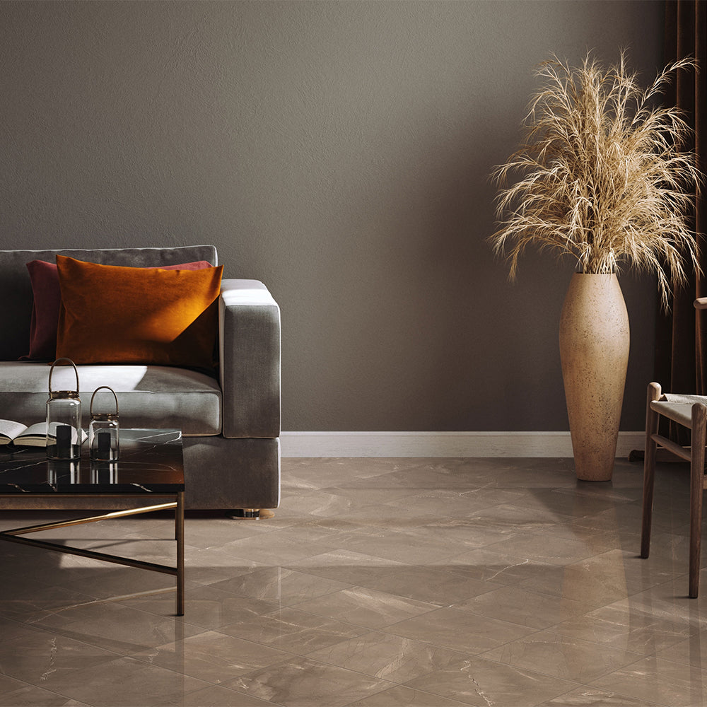 Windsor 12"x12" Amani Bronze Porcelain Matte Tile