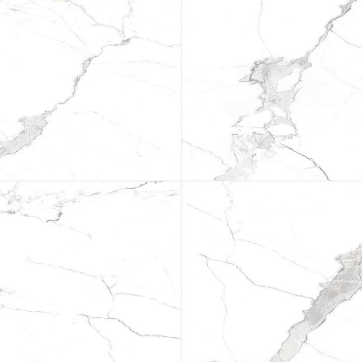 Windsor 12"x12" Calacatta Porcelain Matte Tile