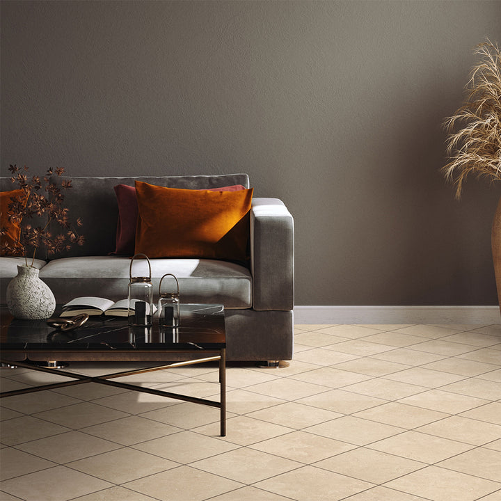 Windsor 12"x12" Marfil Porcelain Matte Tile