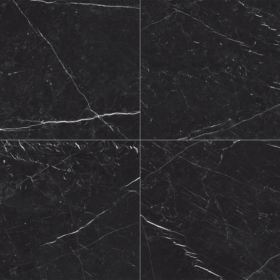 Windsor Nero Marquina Porcelain Matte Tile