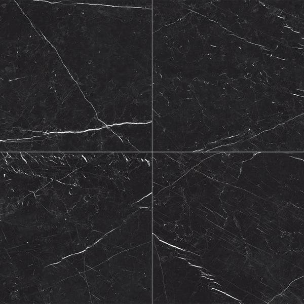 Windsor Nero Marquina Porcelain Matte Tile