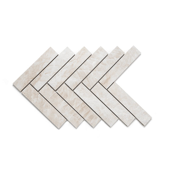 Galleria Taj Mahal 1"x6" Porcelain Matte Mosaic