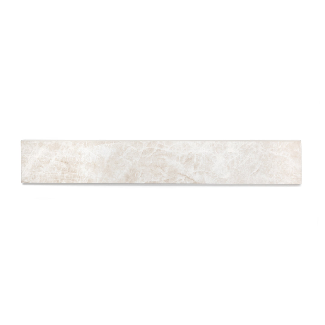 Galleria Taj Mahal 3"x24" Porcelain Matte Bullnose