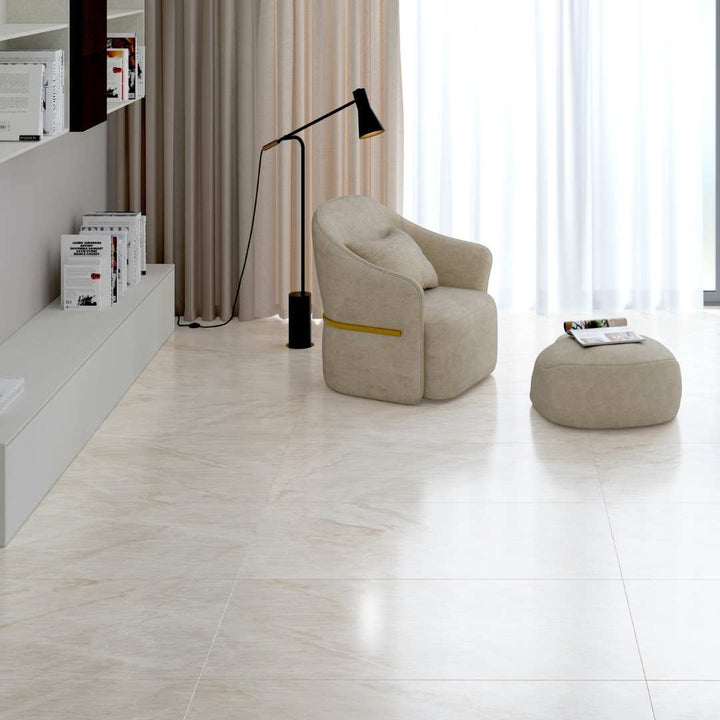 Galleria Taj Mahal 24"x48" Porcelain Lappato Tile