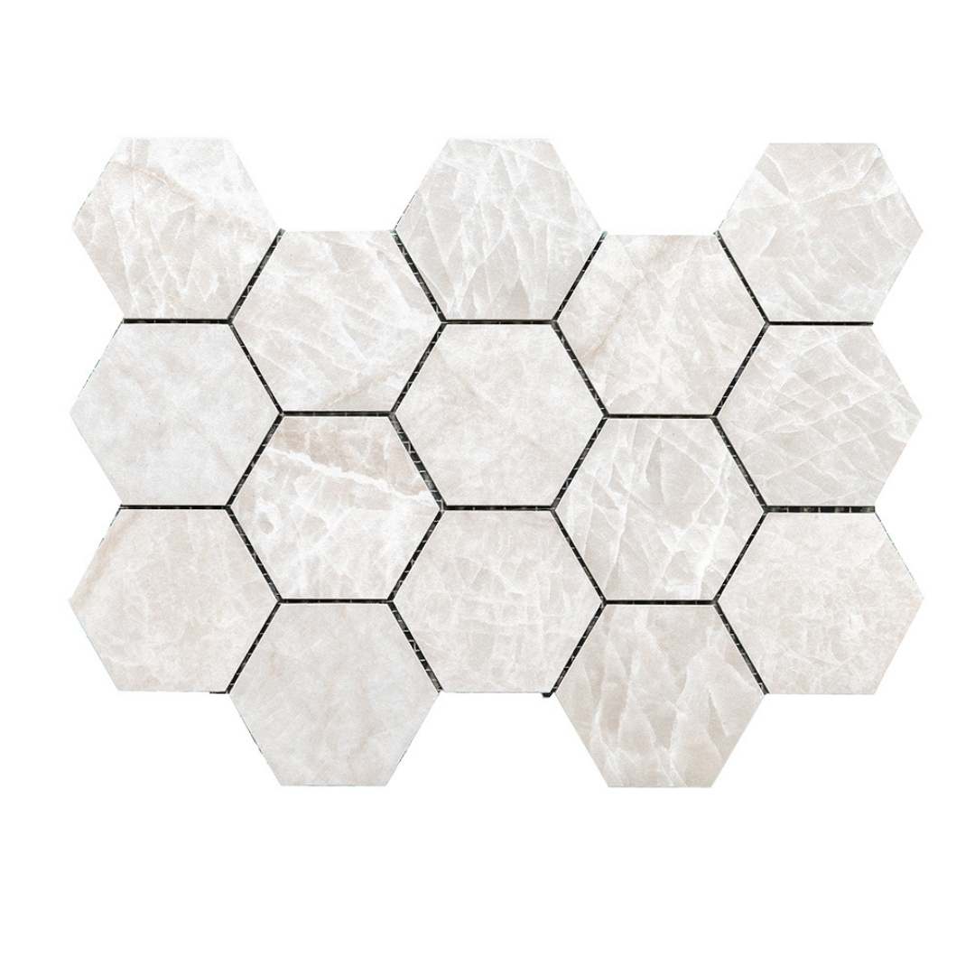 Galleria 3"x3" Porcelain Lappato Mosaic