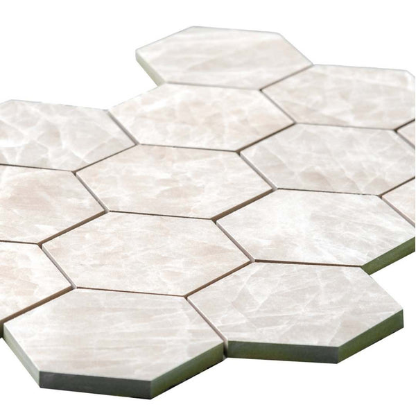 Galleria 3"x3" Porcelain Lappato Mosaic