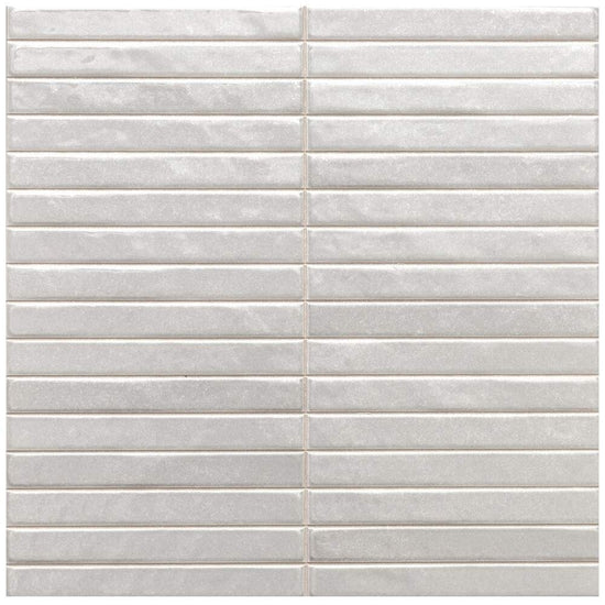 Castilla 14"x14" Ash Ceramic Glossy Tile