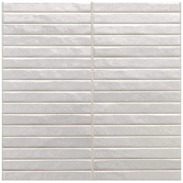 Castilla 14"x14" Ash Ceramic Glossy Tile