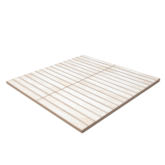 Castilla 14"x14" Pearl Ceramic Glossy Tile