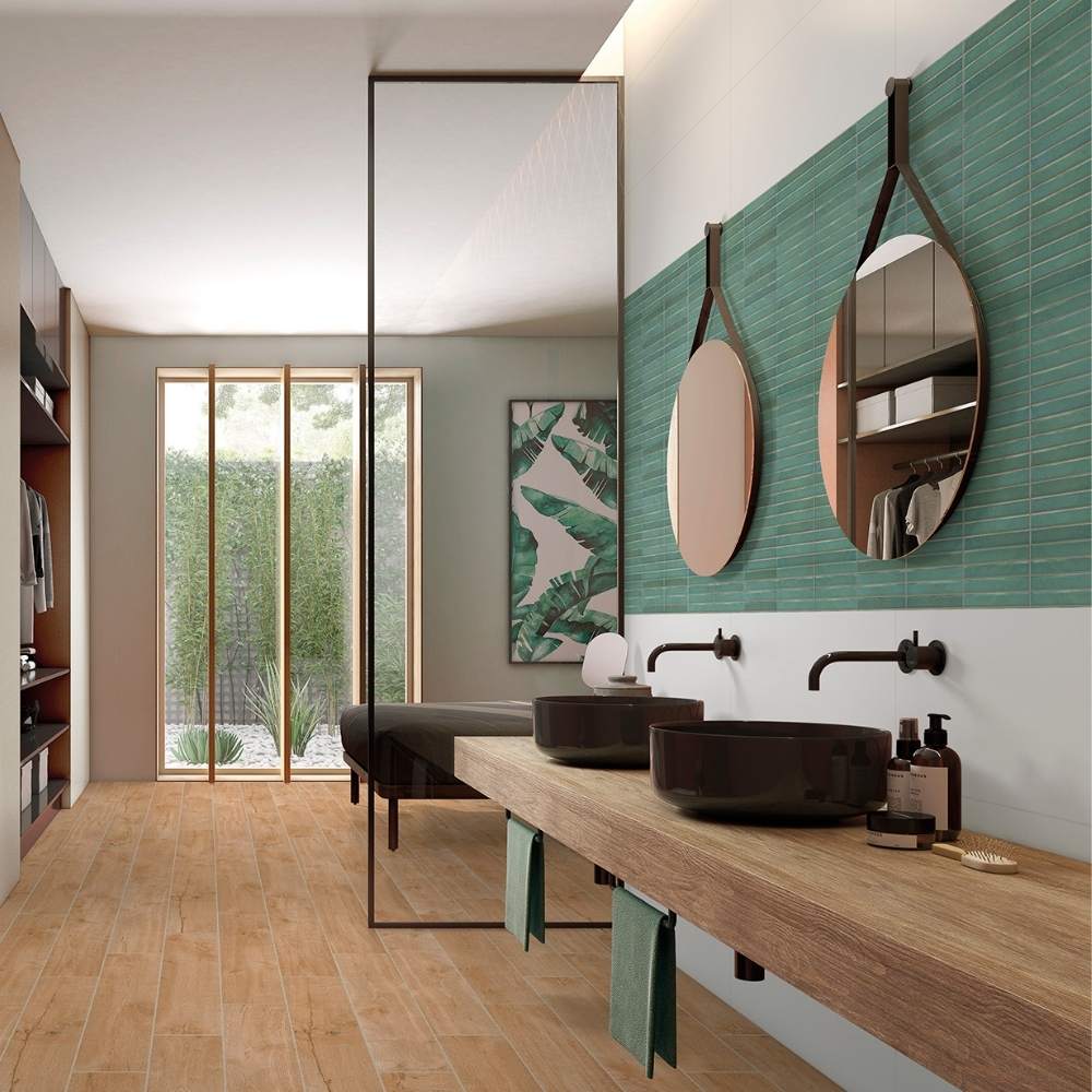 Castilla 14"x14" Ceramic Glossy Tile