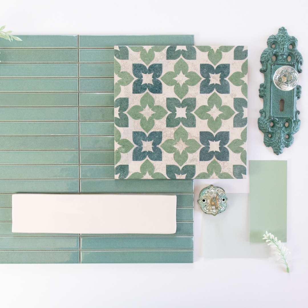 Castilla 14"x14" Ceramic Glossy Tile