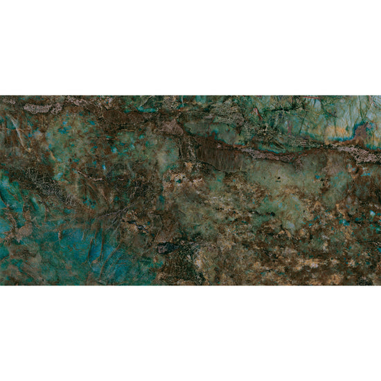 Riptide 24"x48" Verde Porcelain Polished Tile